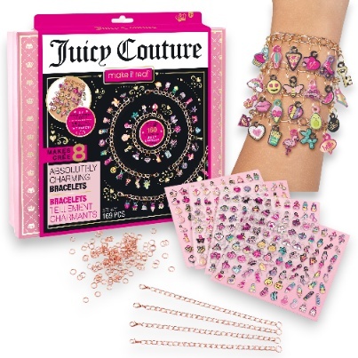 Duży Zestaw do tworzenia bransoletek Juicy Couture Absolutely Charming MAKE IT REAL