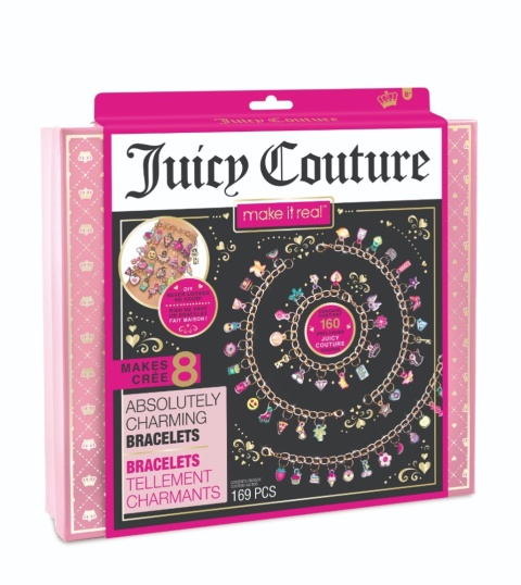 Duży Zestaw do tworzenia bransoletek Juicy Couture Absolutely Charming MAKE IT REAL