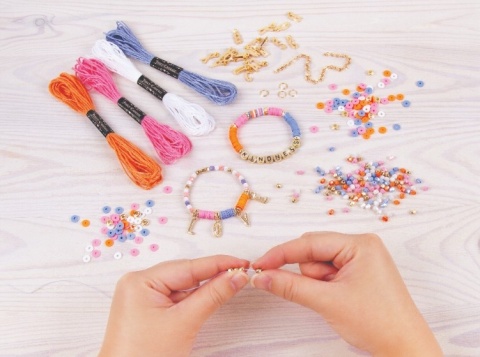 Duży Zestaw do tworzenia bransoletek Juicy Couture Love Letters MAKE IT REAL