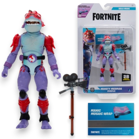FORTNITE Figurka MOISTY MERMAN PURPLE + KOD na wirtualny przedmiot S24