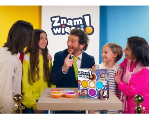 Gra elektroniczna familijna ZNAM WIĘCEJ rodzinna PL