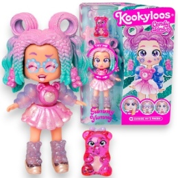 Figurka KOOKYLOOS CANDY LAND Laleczka GUMMY YUMMY + Zwierzak MAGIC BOX