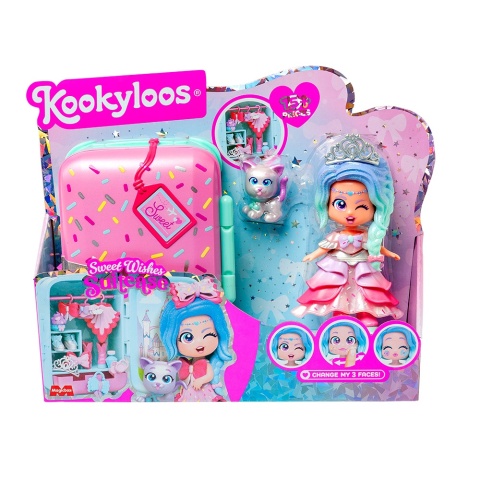 Figurka KOOKYLOOS WALIZKA SWEET WISHES Laleczka MAGIC BOX