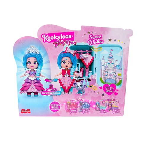 Figurka KOOKYLOOS WALIZKA SWEET WISHES Laleczka MAGIC BOX
