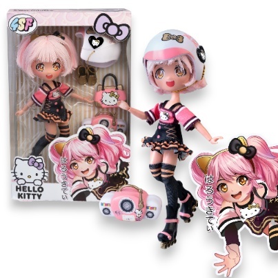 HELLO KITTY Lalka GOLDEN DIVA MANGA