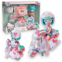 HELLO KITTY Lalka PRETTY PINK SCOOTER SKUTER Zestaw MANGA