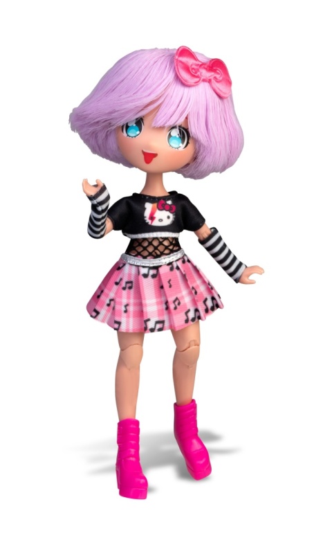 HELLO KITTY MANGA Lalka TEDDY ROCK