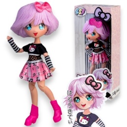 HELLO KITTY MANGA Lalka TEDDY ROCK