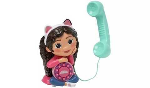 KOCI DOMEK GABI Telefon z muzyką GABBY Zabawka edukacyjna HTI