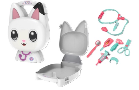 KOCI DOMEK GABI ZESTAW MEDYCZNY Lekarz WALIZKA PANDUŚ HTI