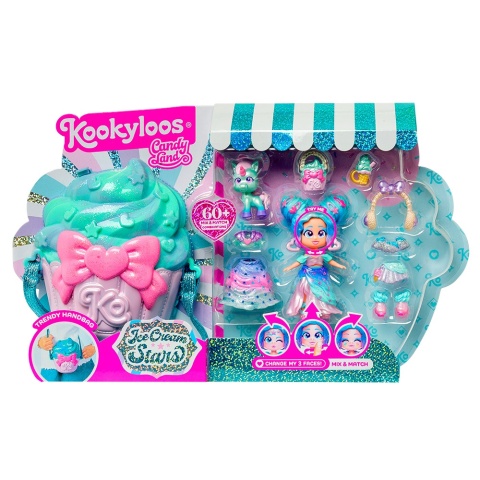 KOOKYLOOS Figurka Zestaw DELUX ICE CREAM Laleczka + Zwierzątko MAGIC BOX PKLSP104IN240