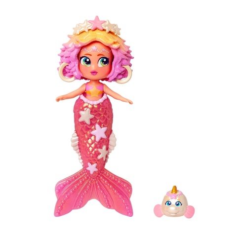 KOOKYLOOS Lalka Syrena Zestaw Syreni SUNSET DREAM Kooky Mermaids MAGIC BOX