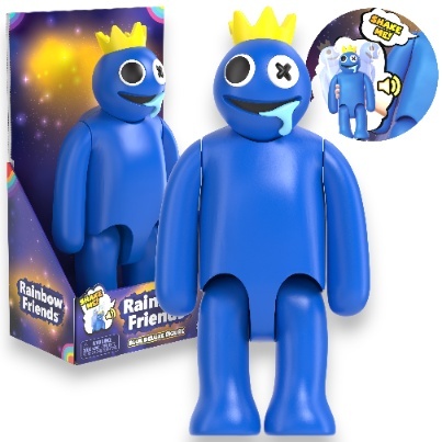 RAINBOW FRIENDS Duża Figurka BLUE DELUXE 30cm Dźwięk
