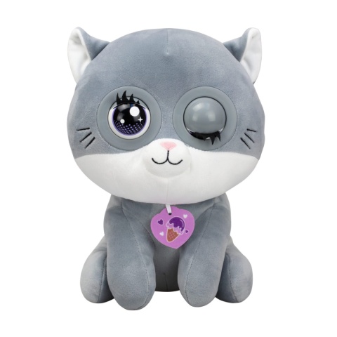 WINKSIES Maskotka JAGODOWY KOTEK Pluszowa Przytulanka Dźwięk