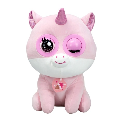 WINKSIES Maskotka TRUSKAWKOWY JEDNOROŻEC Pluszowa Przytulanka Dźwięk