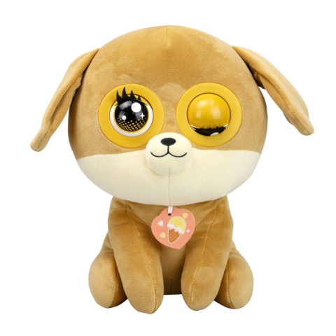 WINKSIES Maskotka KARMELOWY PIESEK Pluszowa Przytulanka Dźwięk