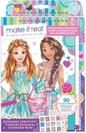 MAKE IT REAL Szkicownik BLOOMING CREATIVITY KWIATOWA KREATYWNOŚĆ