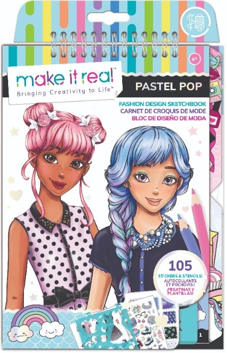 MAKE IT REAL Szkicownik PASTEL POP