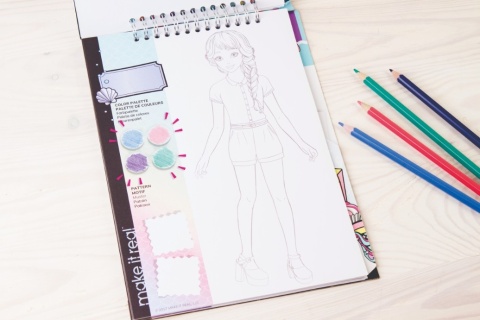 MAKE IT REAL Szkicownik PASTEL POP