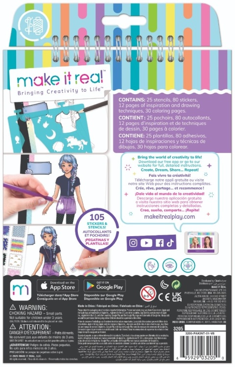 MAKE IT REAL Szkicownik PASTEL POP