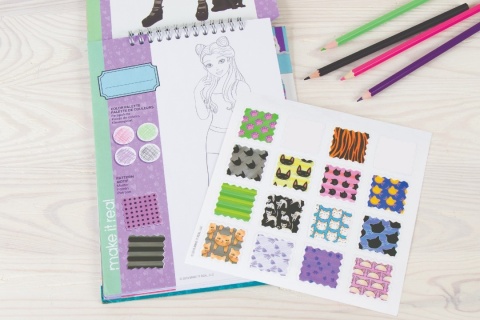 MAKE IT REAL Szkicownik PRETTY KITTY ŁADNY KOTEK