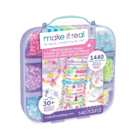 MAKE IT REAL Zestaw kreatywny Do Tworzenia bransoletek Creator Bead Studio