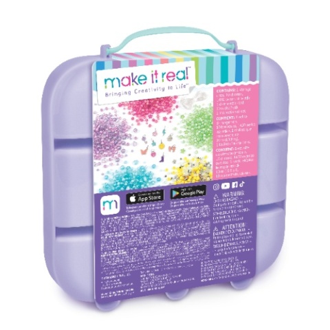 MAKE IT REAL Zestaw kreatywny Do Tworzenia bransoletek Creator Bead Studio