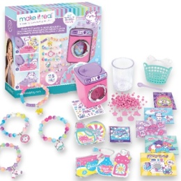 MAKE IT REAL Zestaw kreatywny Do Tworzenia bransoletek Purrrfect Wash n Bead