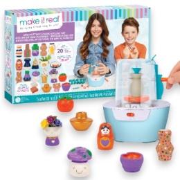 MAKE IT REAL Zestaw kreatywny MINI KOŁO GARNCARSKIE Zestaw Deluxe