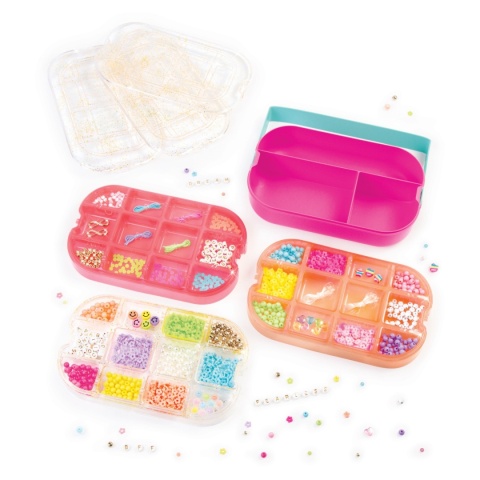 MAKE IT REAL Zestaw kreatywny do tworzenia bransoletek Beads 2-Go