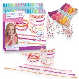 MAKE IT REAL Zestaw kreatywny do tworzenia bransoletek Macrame Friendship Bracelets