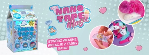 NANO TAPE MAGIC Starter SŁODKA CHMURKA Zestaw Kreatywny