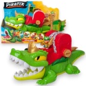PIRATIX Zestaw KING CROC KROKODYL + Figurka CAPITAN JAWCRUSH