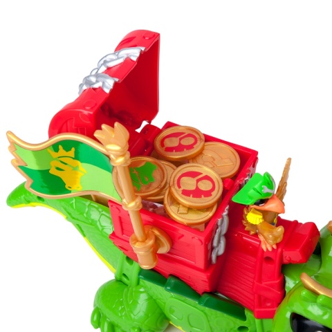 PIRATIX Zestaw KING CROC KROKODYL + Figurka CAPITAN JAWCRUSH