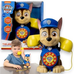 PSI PATROL Telefon z muzyką CHASE edukacyjna