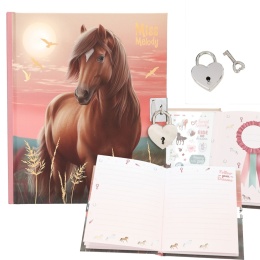 Pamiętnik MISS MELODY KONIE na kłódkę DEPESCHE 13889
