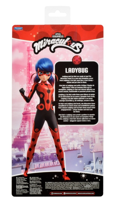 MIRACULOUS Lalka LADYBUG BIEDRONKA Marinette 26cm