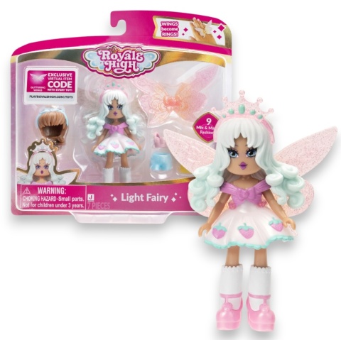 ROYALE HIGH Figurka Laleczka Delux + Akcesoria LIGHT s2 JAZWARES