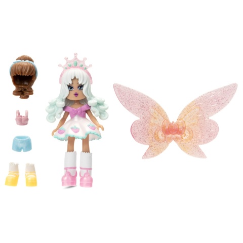 ROYALE HIGH Figurka Laleczka Delux + Akcesoria LIGHT s2 JAZWARES