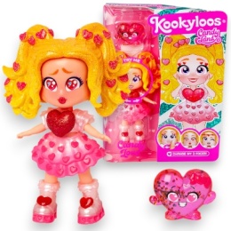 Figurka KOOKYLOOS CANDY LAND Laleczka CANDY LOVE + Zwierzak MAGIC BOX