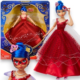 MIRACULOUS Lalka LADYBUG BIEDRONKA Marinette w Sukni Balowej 26cm