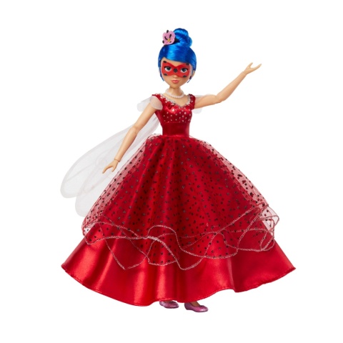 MIRACULOUS Lalka LADYBUG BIEDRONKA Marinette w Sukni Balowej 26cm