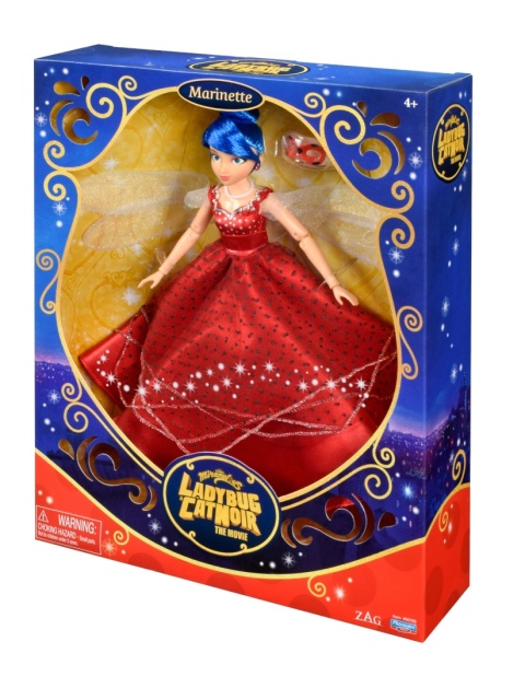 MIRACULOUS Lalka LADYBUG BIEDRONKA Marinette w Sukni Balowej 26cm