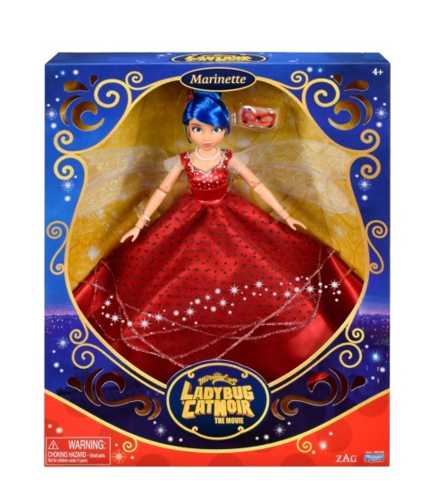 MIRACULOUS Lalka LADYBUG BIEDRONKA Marinette w Sukni Balowej 26cm