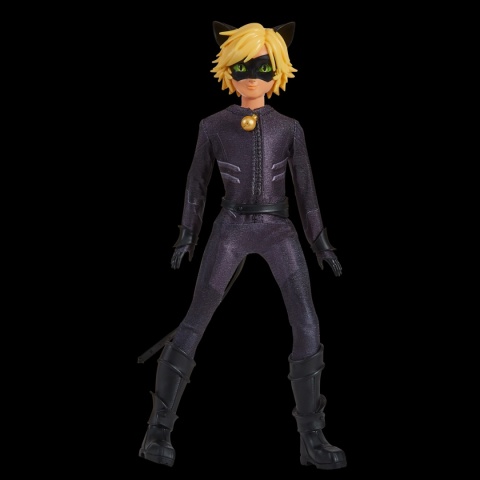 MIRACULOUS Lalka CAT NOIR CZARNY KOT Adrien 26cm