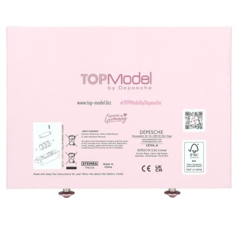 Szkatułka na biżuterię TOP MODEL MOJA BFF Duża na kod z dźwiękiem DEPESCHE