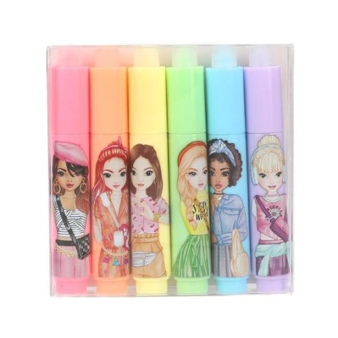 Zestaw MINI ZAKREŚLACZY TOP MODEL Zakreślacze Zmazywalne DEPESCHE