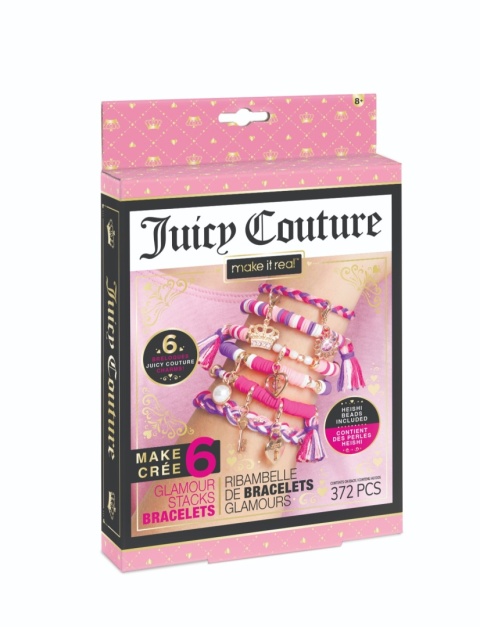 Zestaw do tworzenia bransoletek Juicy Couture Glamour Stacks MAKE IT REAL