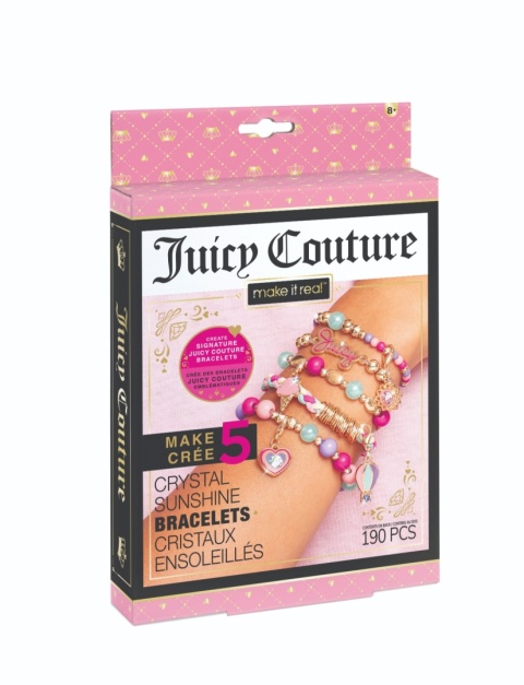 Zestaw do tworzenia bransoletek Juicy Mini Crystal Sunshine MAKE IT REAL