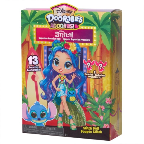 STITCH DOORABLES Adoorbs Zestaw Lalka COCO Figurki STITCH